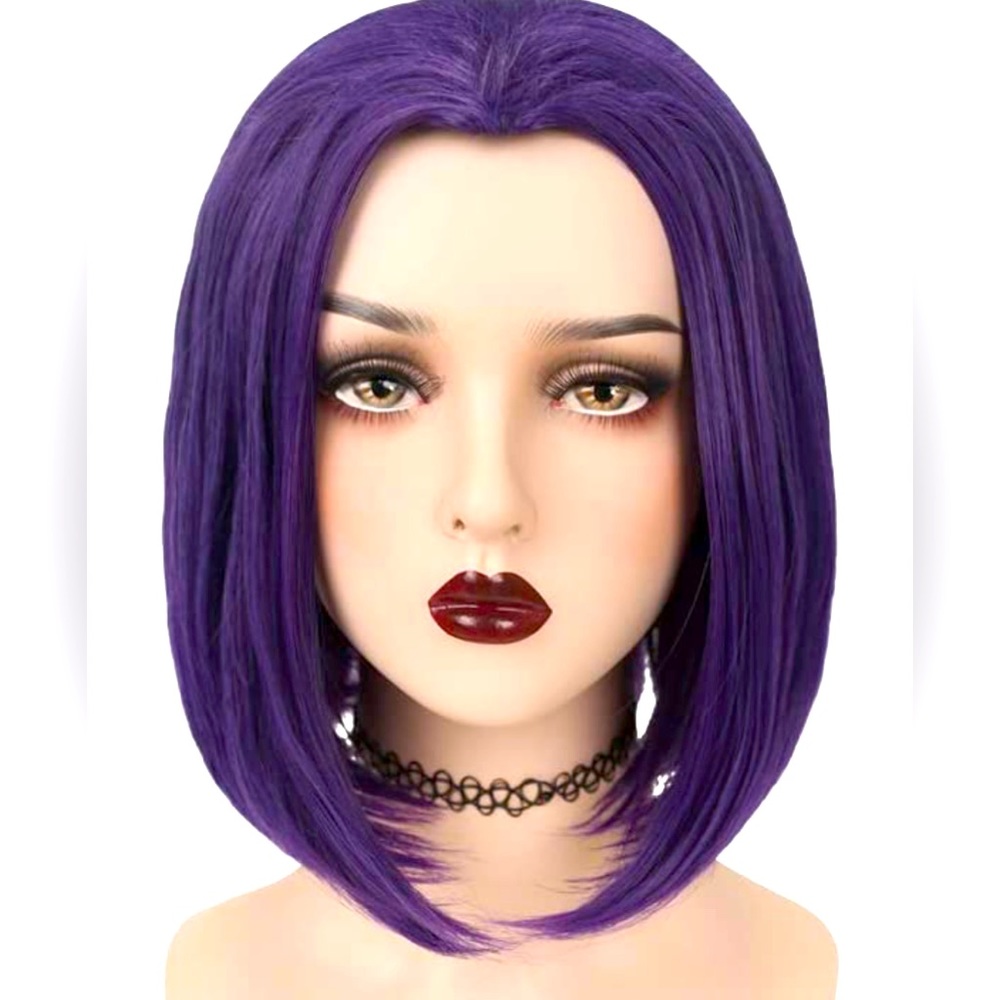 Purple women’s wig